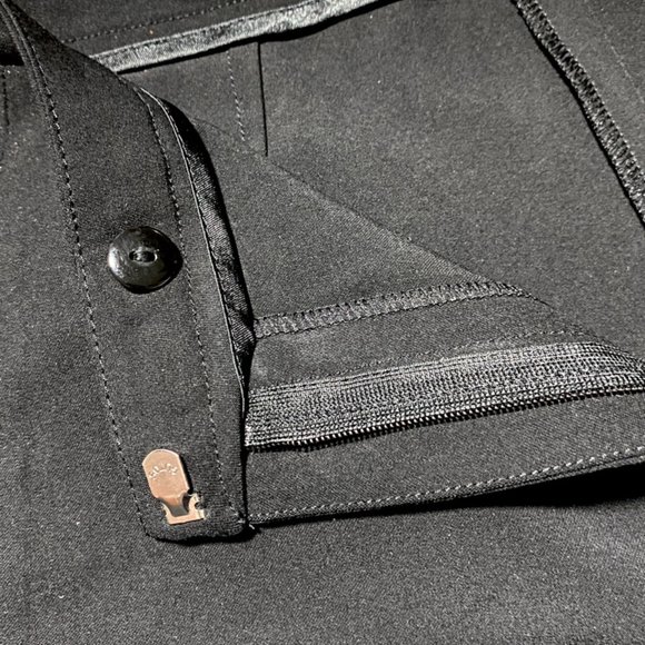 German Designer Flared Black Pants by Cambio - Picture 8 of 10